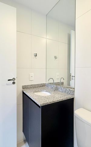 Apartamento para alugar com 27m², 1 quarto e sem vaga Apartamento para alugar com 27m², 1 quarto e sem vagaBanheiro