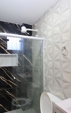 Studio para alugar com 35m², 1 quarto e sem vaga Studio para alugar com 35m², 1 quarto e sem vagaBanheiro