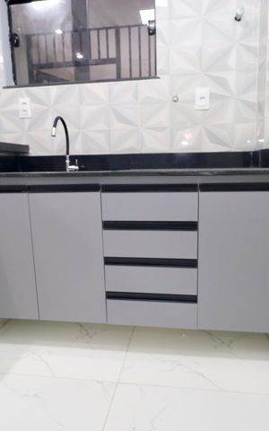 Studio para alugar com 35m², 1 quarto e sem vaga Studio para alugar com 35m², 1 quarto e sem vagaCozinha