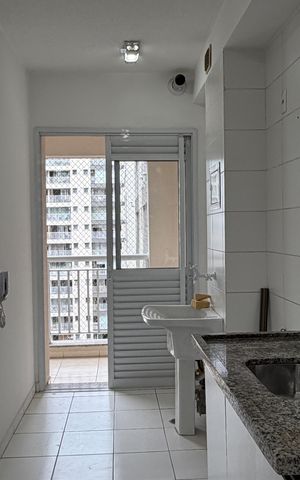 Apartamento para alugar com 49m², 1 quarto e 1 vagaCozinha e Área de Serviço