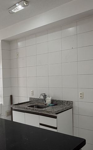 Apartamento para alugar com 49m², 1 quarto e 1 vagaCozinha e Área de Serviço