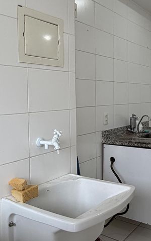Apartamento para alugar com 49m², 1 quarto e 1 vagaCozinha e Área de Serviço