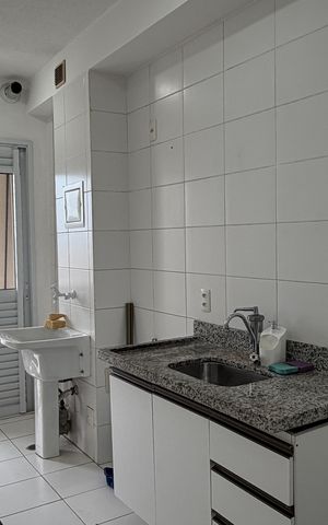 Apartamento para alugar com 49m², 1 quarto e 1 vagaCozinha e Área de Serviço