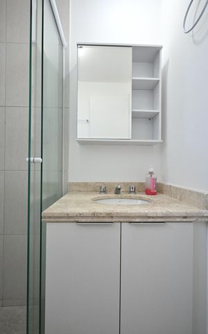 Apartamento à venda com 70m², 2 quartos e 2 vagasBanheiro Suíte 