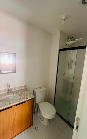 Apartamento para alugar com 30m², 1 quarto e sem vaga Apartamento para alugar com 30m², 1 quarto e sem vagaBanheiro