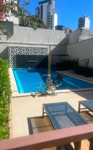 Apartamento para alugar com 30m², 1 quarto e sem vaga Apartamento para alugar com 30m², 1 quarto e sem vagaPiscina