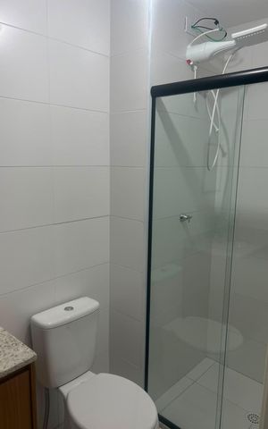 Apartamento para alugar com 30m², 1 quarto e sem vaga Apartamento para alugar com 30m², 1 quarto e sem vagaBanheiro