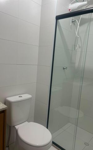 Apartamento para alugar com 30m², 1 quarto e sem vaga Apartamento para alugar com 30m², 1 quarto e sem vagaBanheiro