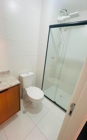 Apartamento para alugar com 30m², 1 quarto e sem vaga Apartamento para alugar com 30m², 1 quarto e sem vagaBanheiro