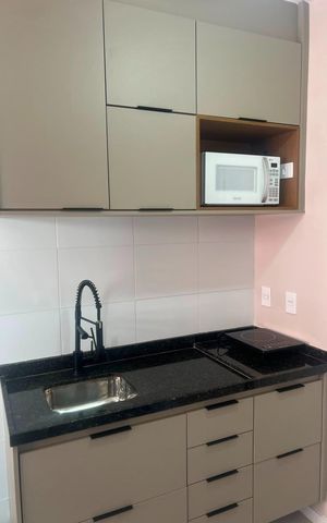 Apartamento para alugar com 30m², 1 quarto e sem vaga Apartamento para alugar com 30m², 1 quarto e sem vagaCozinha