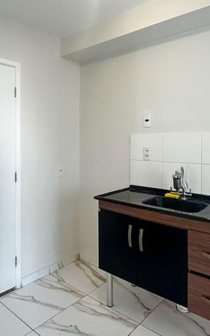 Apartamento para alugar com 35m², 2 quartos e sem vaga Apartamento para alugar com 35m², 2 quartos e sem vagaCozinha