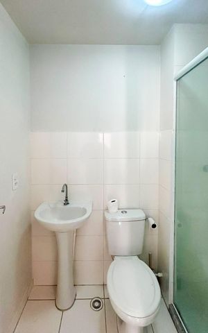 Apartamento para alugar com 35m², 2 quartos e sem vaga Apartamento para alugar com 35m², 2 quartos e sem vagaBanheiro