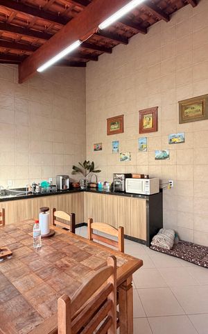 Casa à venda com 100m², 2 quartos e 4 vagasÁrea gourmet
