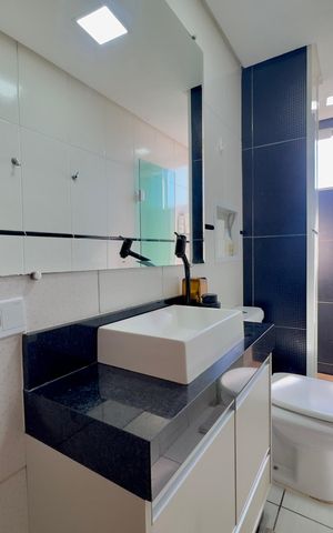 Apartamento à venda com 50m², 2 quartos e 1 vaga Apartamento à venda com 50m², 2 quartos e 1 vagaBanheiro