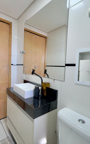 Apartamento à venda com 50m², 2 quartos e 1 vaga Apartamento à venda com 50m², 2 quartos e 1 vagaBanheiro