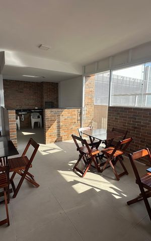 Apartamento para alugar com 112m², 2 quartos e 1 vaga Apartamento para alugar com 112m², 2 quartos e 1 vagaÁrea comum - Churrasqueira