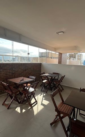 Apartamento para alugar com 112m², 2 quartos e 1 vaga Apartamento para alugar com 112m², 2 quartos e 1 vagaÁrea comum - Churrasqueira
