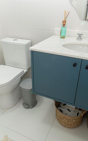 Apartamento à venda com 37m², 1 quarto e sem vagaBanheiro da Suíte