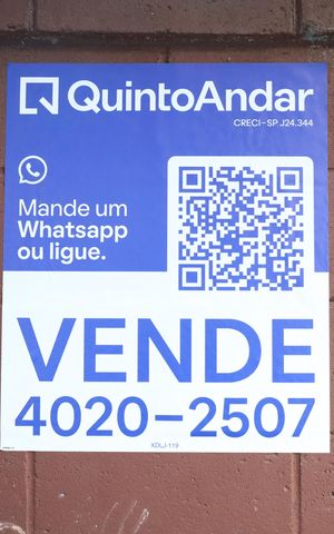Apartamento à venda com 48m², 2 quartos e 1 vagaPlaca GRANDE instalada na fachada do condomínio dia 13/07/2026 - Código da placa: XDLJ-119