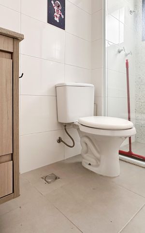 Apartamento à venda com 107m², 2 quartos e 2 vagas Apartamento à venda com 107m², 2 quartos e 2 vagasBanheiro Social