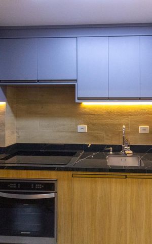 Apartamento para alugar com 64m², 1 quarto e 2 vagasCozinha e Área de Serviço