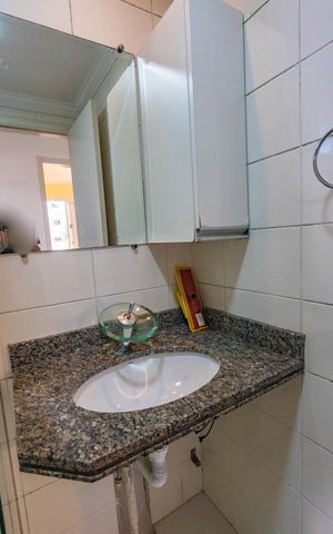 Apartamento à venda com 64m², 3 quartos e 1 vaga Apartamento à venda com 64m², 3 quartos e 1 vagaBanheiro social