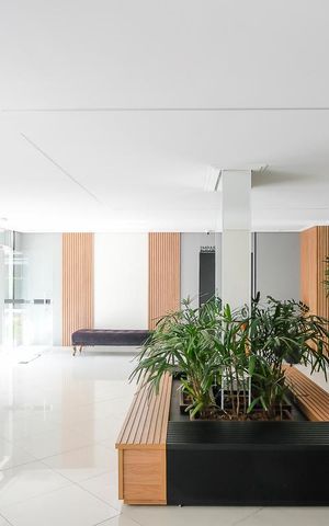 Apartamento à venda com 78m², 2 quartos e 2 vagasHall de entrada