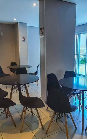 Apartamento para alugar com 45m², 2 quartos e 1 vagaÁrea comum - Salão de Festas