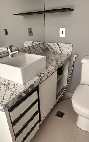 Apartamento para alugar com 71m², 1 quarto e 1 vaga