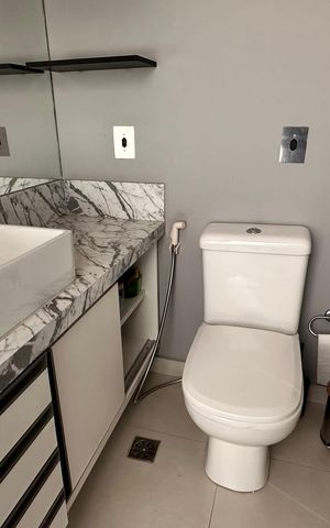 Apartamento para alugar com 71m², 1 quarto e 1 vaga