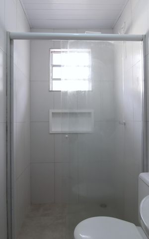 Casa de condomínio para alugar com 100m², 2 quartos e 1 vagaBanheiro Social