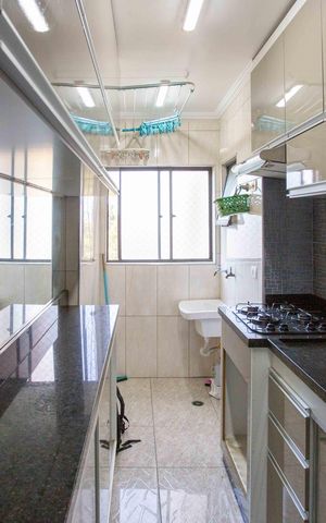 Apartamento à venda com 64m², 3 quartos e 1 vagaCozinha