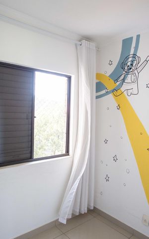 Apartamento à venda com 64m², 3 quartos e 1 vagaQuarto 3
