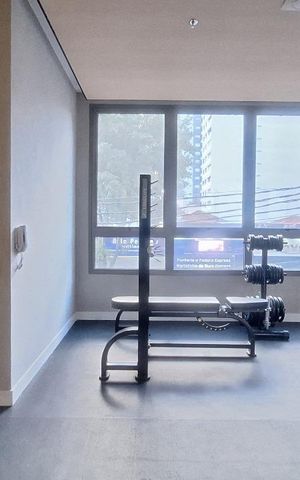 Studio para alugar com 30m², 1 quarto e sem vaga Studio para alugar com 30m², 1 quarto e sem vagaÁrea comum - Academia