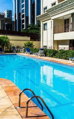 Apartamento para alugar com 42m², 1 quarto e 1 vaga Apartamento para alugar com 42m², 1 quarto e 1 vagaÁrea externa