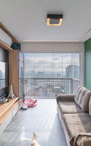 Apartamento à venda com 64m², 2 quartos e 1 vaga Apartamento à venda com 64m², 2 quartos e 1 vagaSala