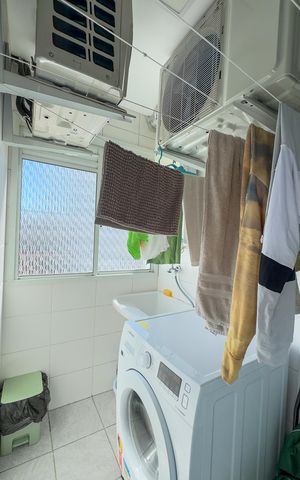 Apartamento à venda com 55m², 2 quartos e 1 vagaCozinha e Área de Serviço