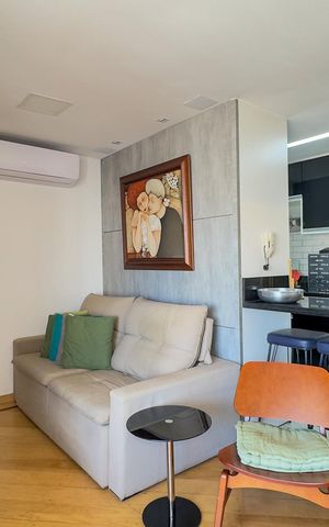 Apartamento à venda com 55m², 2 quartos e 1 vagaSala