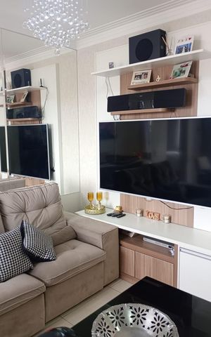 Apartamento à venda com 50m², 2 quartos e 1 vaga Apartamento à venda com 50m², 2 quartos e 1 vagaSala