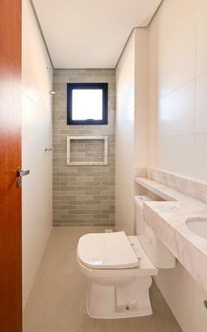 Apartamento à venda com 58m², 2 quartos e 1 vaga Apartamento à venda com 58m², 2 quartos e 1 vagaBanheiro da Suíte