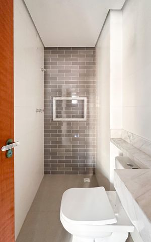 Apartamento à venda com 58m², 2 quartos e 1 vaga Apartamento à venda com 58m², 2 quartos e 1 vagaBanheiro Social