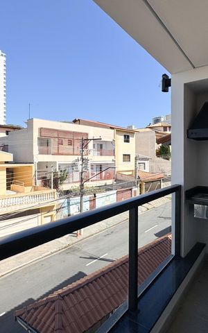 Apartamento à venda com 58m², 2 quartos e 1 vaga Apartamento à venda com 58m², 2 quartos e 1 vagaSacada
