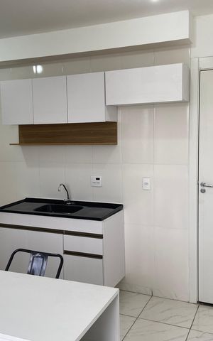 Apartamento para alugar com 35m², 2 quartos e sem vaga