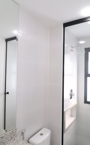 Apartamento para alugar com 81m², 3 quartos e 2 vagasBanheiro Social