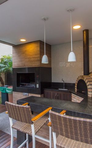 Apartamento para alugar com 86m², 1 quarto e 1 vagaÁrea gourmet