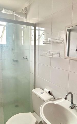 Apartamento para alugar com 71m², 2 quartos e sem vaga Apartamento para alugar com 71m², 2 quartos e sem vagaBanheiro da Suíte