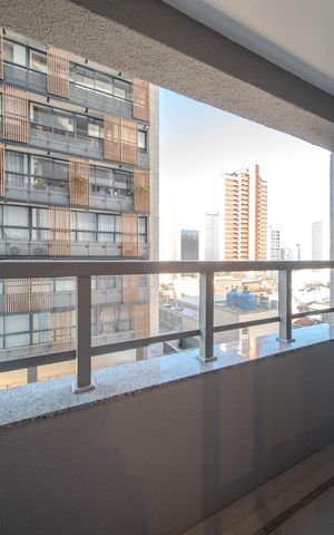 Studio para alugar com 31m², 1 quarto e sem vagaSacada