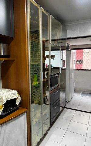 Apartamento à venda com 106m², 3 quartos e 2 vagas Apartamento à venda com 106m², 3 quartos e 2 vagasCozinha