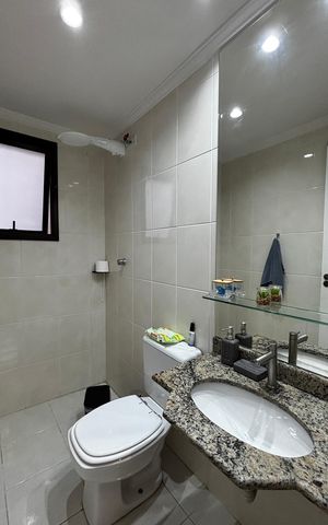 Apartamento à venda com 106m², 3 quartos e 2 vagas Apartamento à venda com 106m², 3 quartos e 2 vagasBanheiro Social
