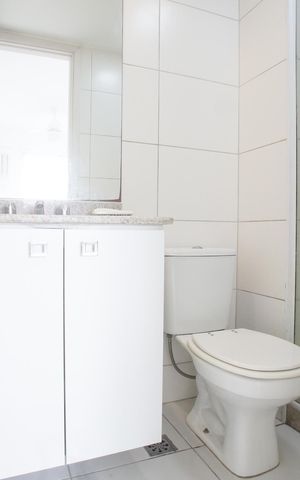 Apartamento à venda com 128m², 3 quartos e 2 vagasBanheiro da Suíte 1